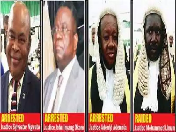 NJC finally orders judges accused of corruption to step down